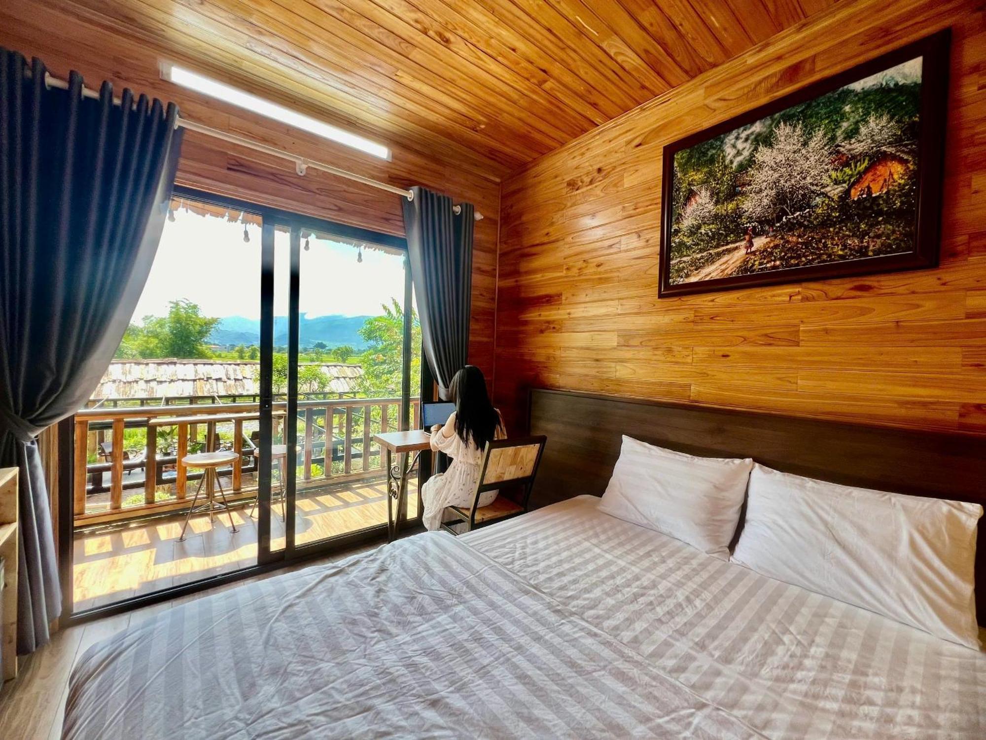 Tran Gia Homestay Nghia Lo Eksteriør bilde